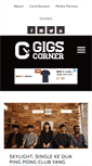 Mobile Screenshot of gigscorner.com
